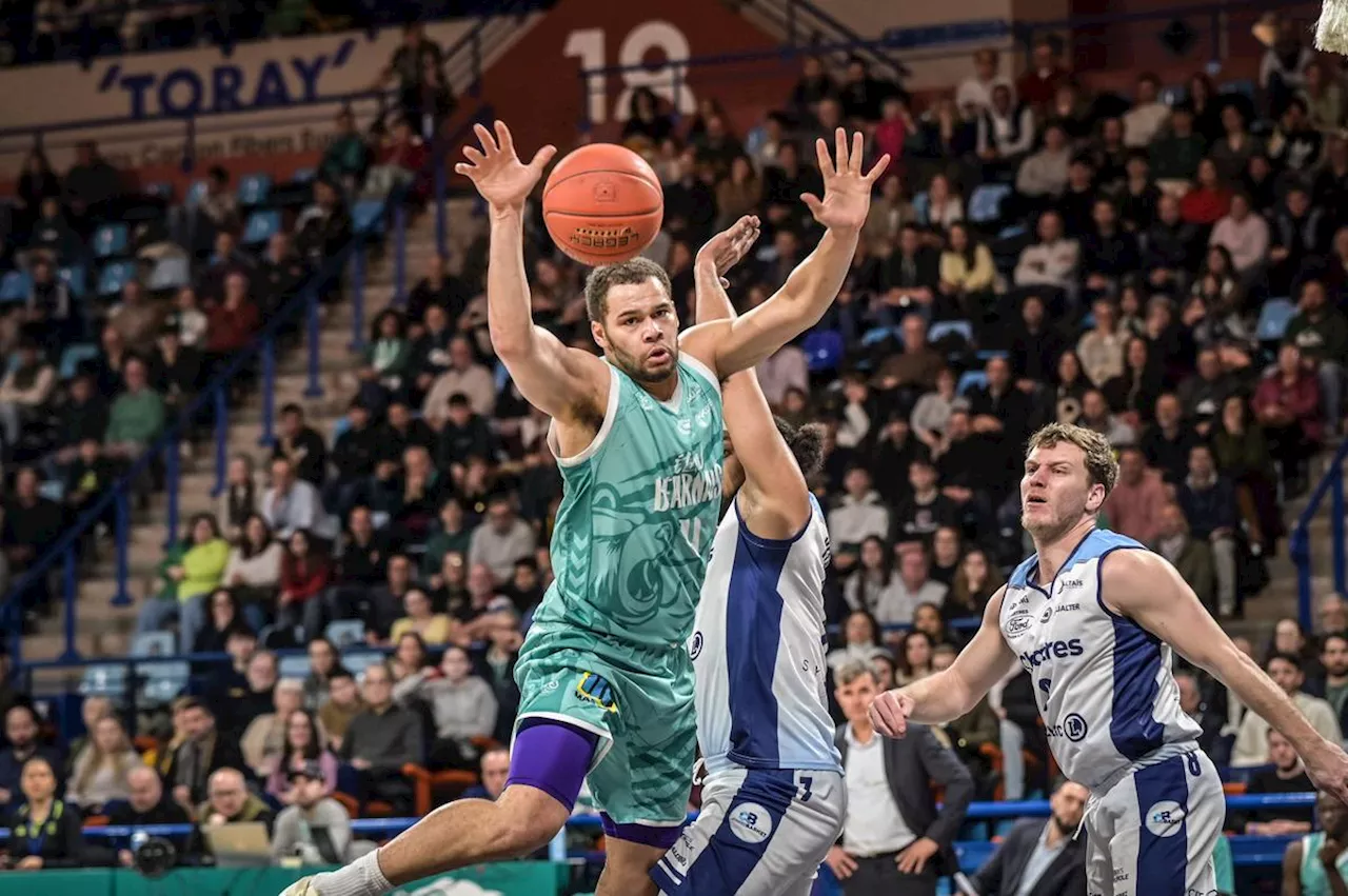 Basket-ball (Pro B) : Fin de série pour l’Elan Béarnais, surpris par la lanterne rouge