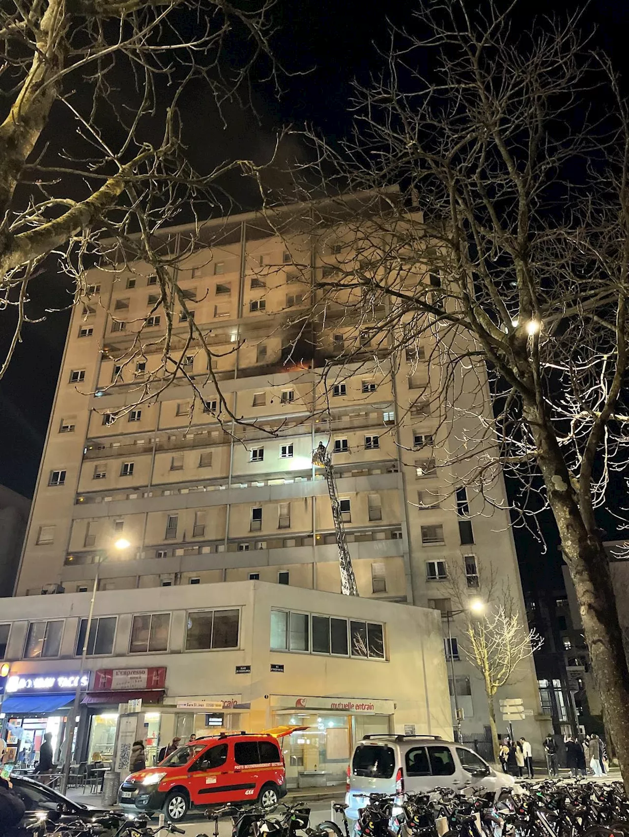 Bordeaux : un feu d’appartement se déclare près de la gare Saint-Jean