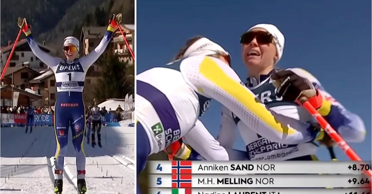 Märta Rosenberg tar hem VM-guld i alpinski