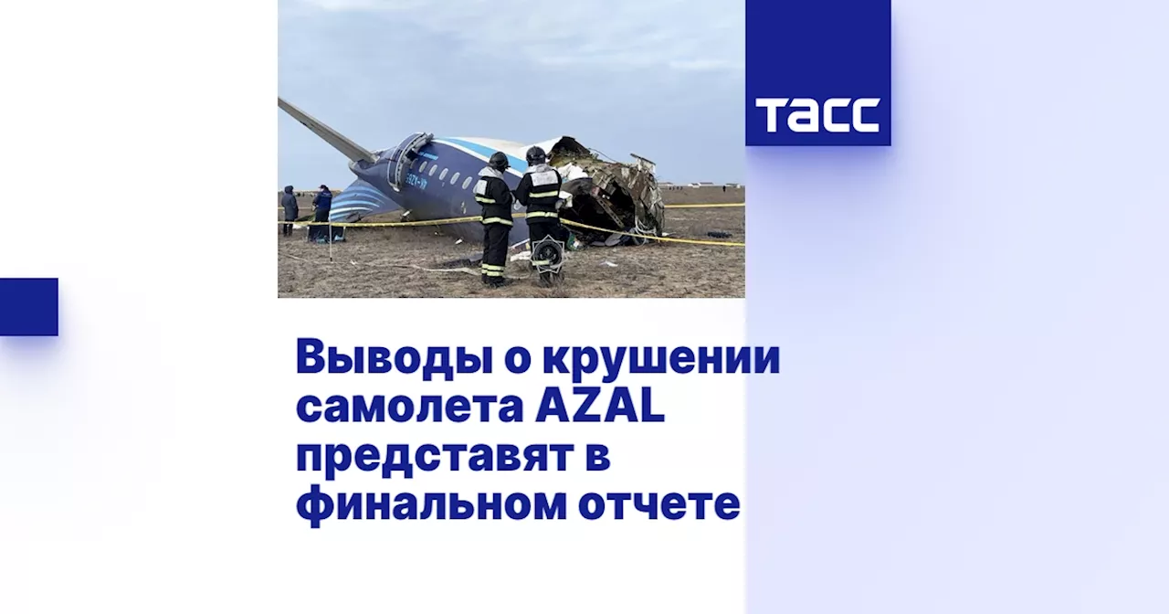 Выводы о крушении самолета AZAL представят в финальном отчете