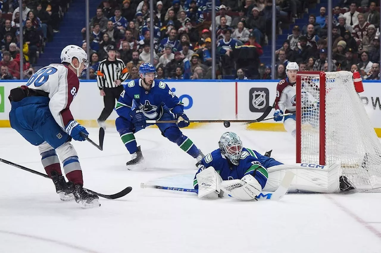 Demko Shuts Out Avalanche in Canucks Victory