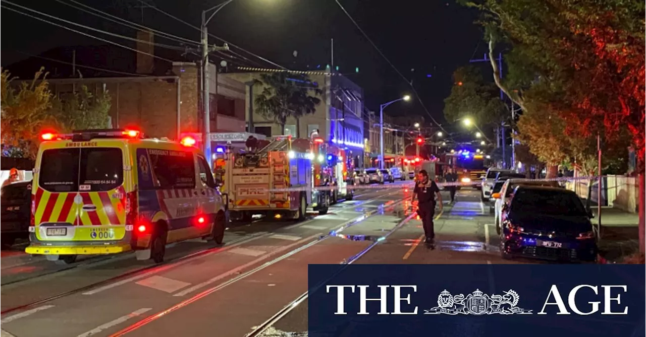 Man Dies in Suspicious House Fire Near St Kilda Police Station