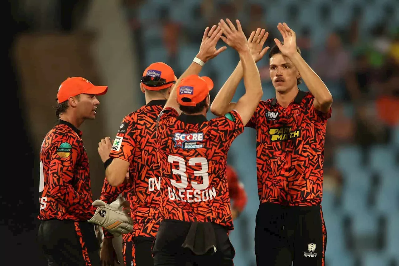 Sunrisers progress to SA20 qualifier, as Super Kings are eliminated