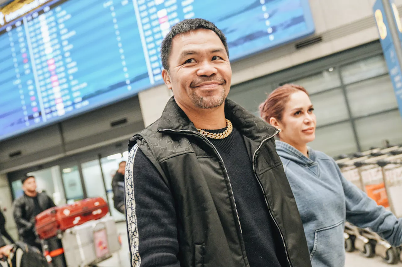 Manny Pacquiao flies to South Korea to join Netflix's hit series