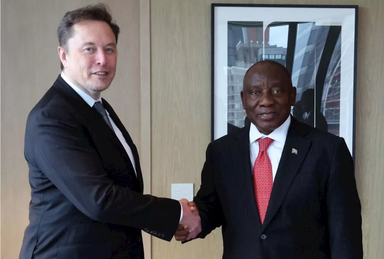 Ramaphosa Speaks to Musk, Seeks Investment Amidst Racial Law Accusations