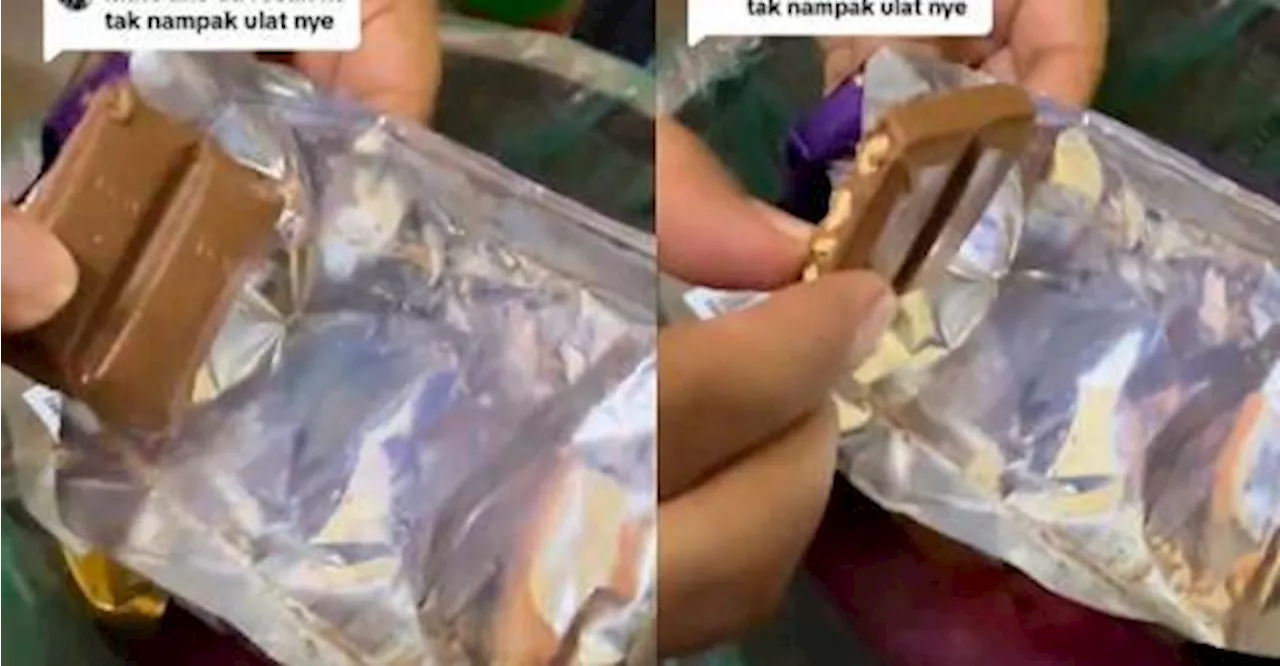 Worms Found in Chocolate Bar, Malaysian Father Expresses Shock