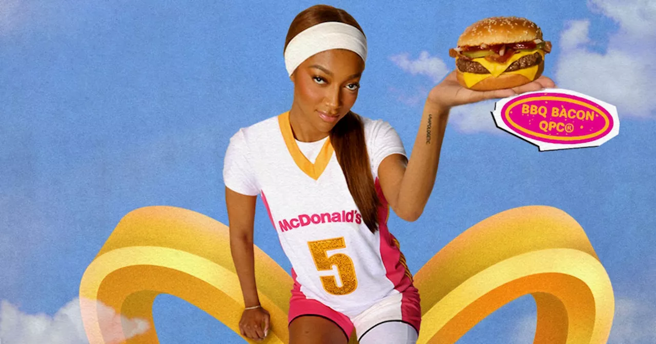 Angel Reese Teams Up with McDonald's for First-Ever Female Athlete Meal