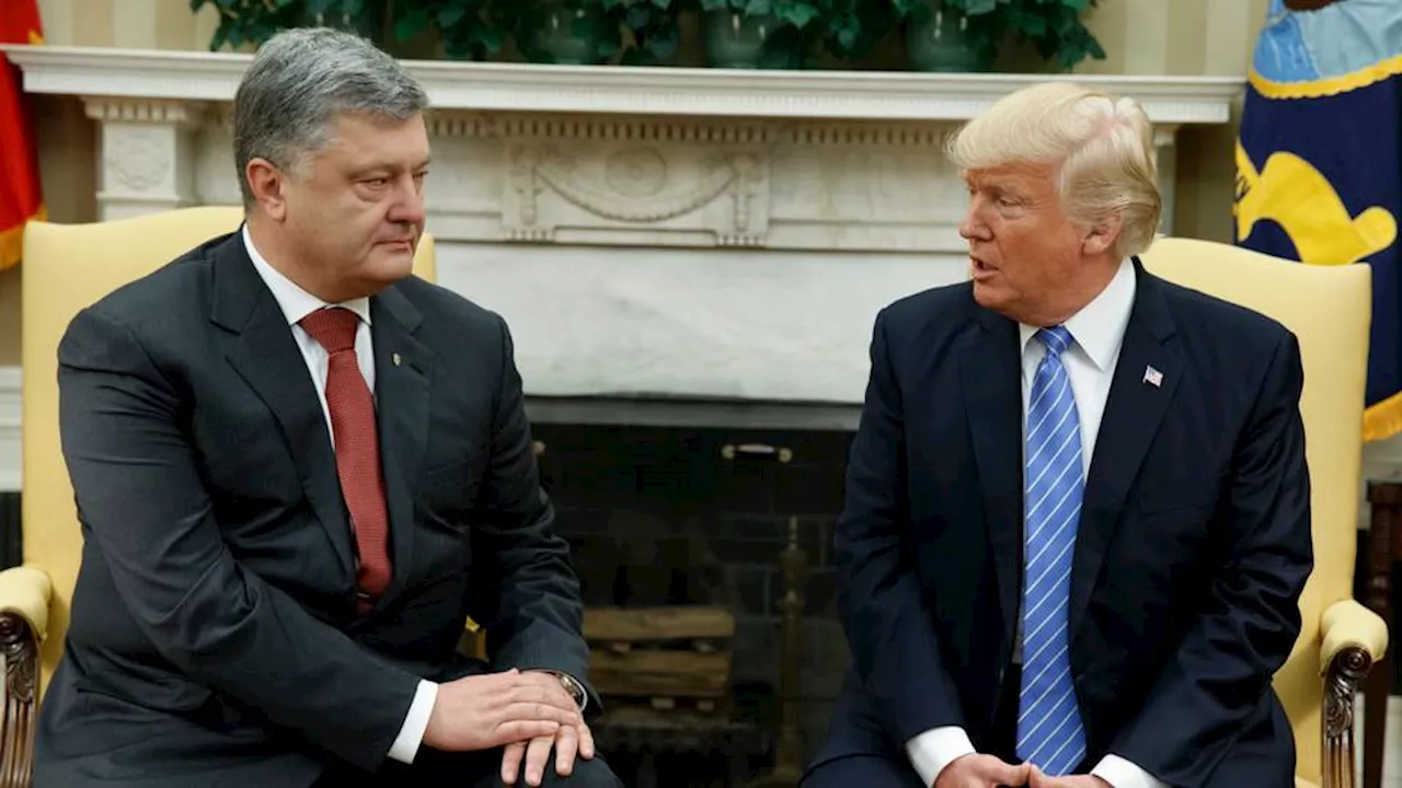 Poroshenko Sees 'Opportunity' in Trump for Ukraine