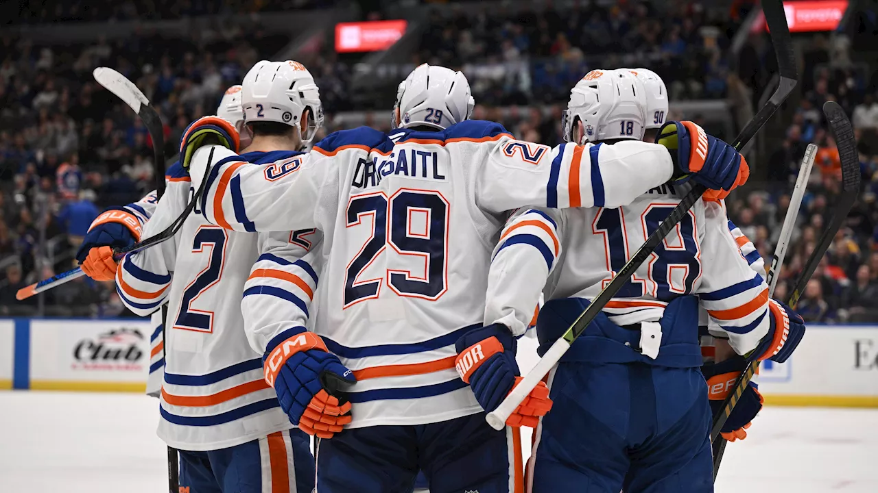 Brown scores in OT as Oilers beat Blues 3-2