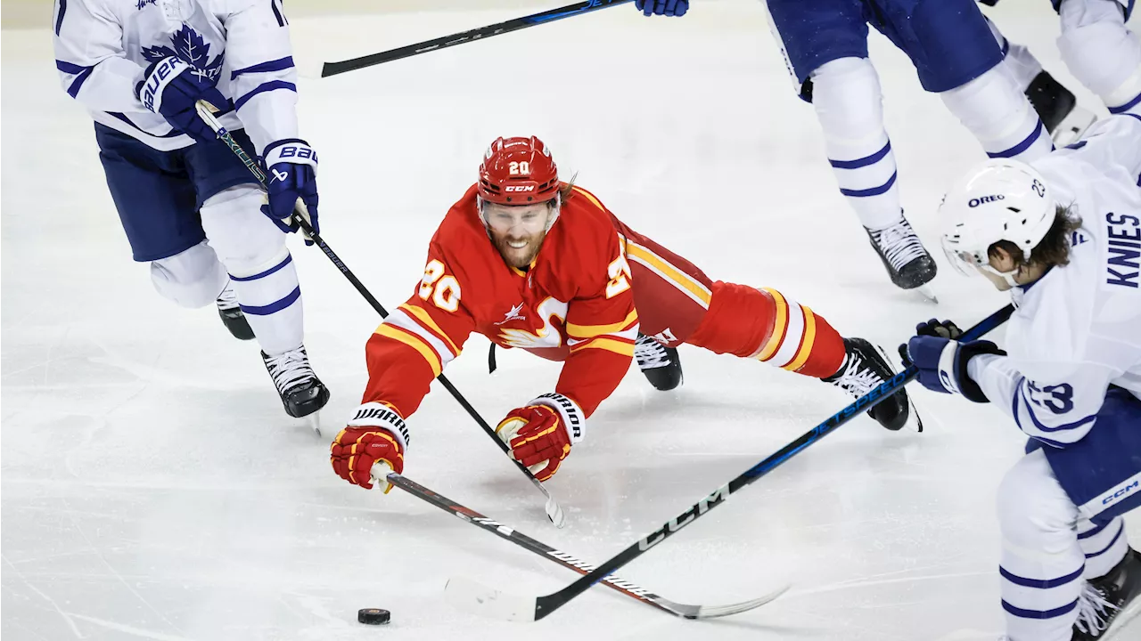 Leafs Outclass Flames in 6-3 Victory