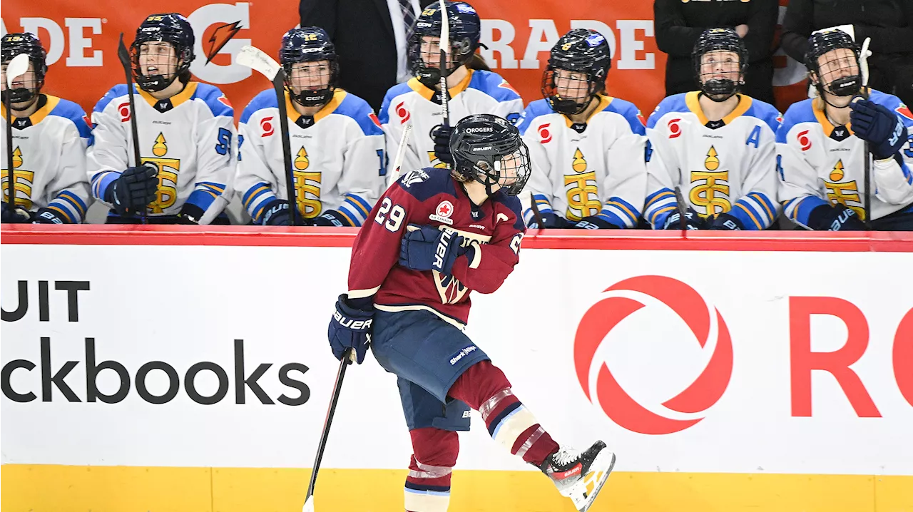 Poulin, Ambrose of league-leading Victoire among PWHL's monthly stars