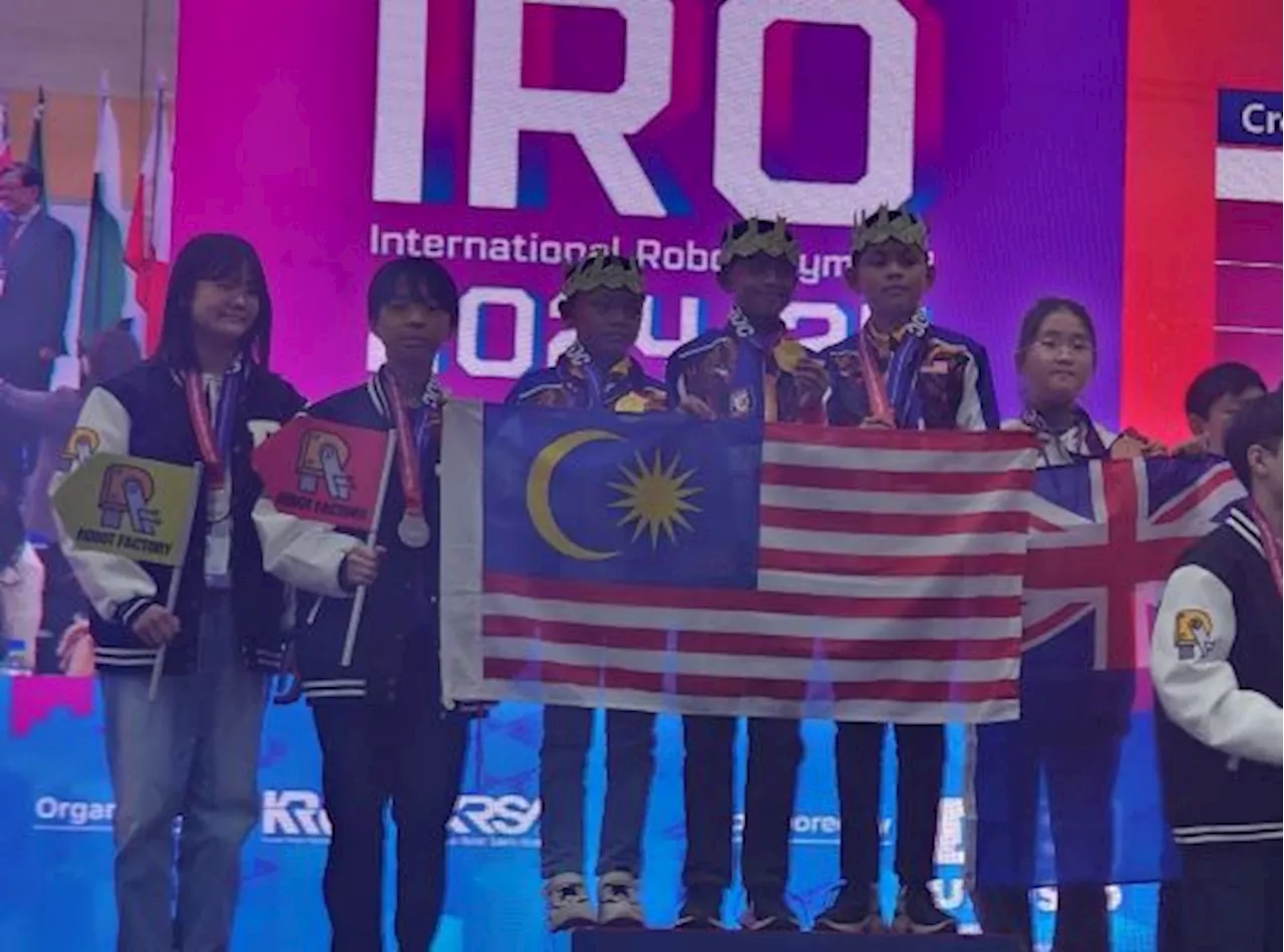 Orang Asli Students Triumph at International Robotics Olympiad