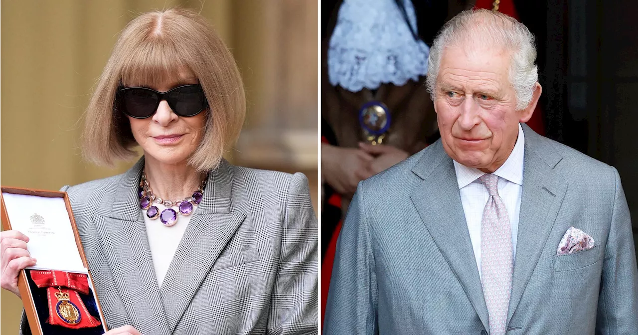 Anna Wintour Receives Order of the Companions of Honor from King Charles III