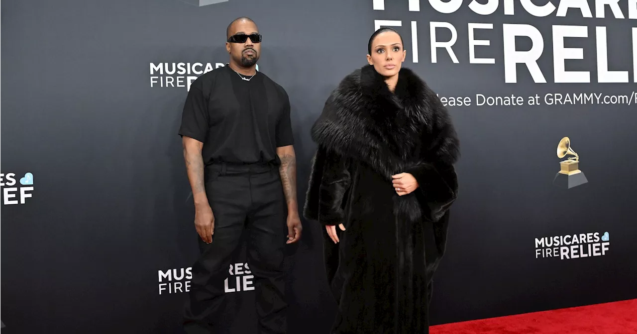 Kanye West Addresses 2025 Grammys Red Carpet With Bianca Censori