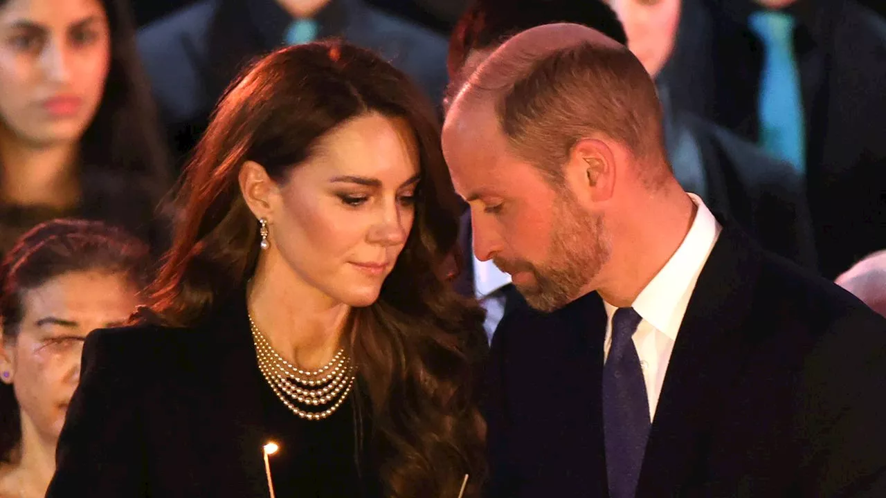 Principessa Kate e Principe William onorano le vittime dell'Olocausto