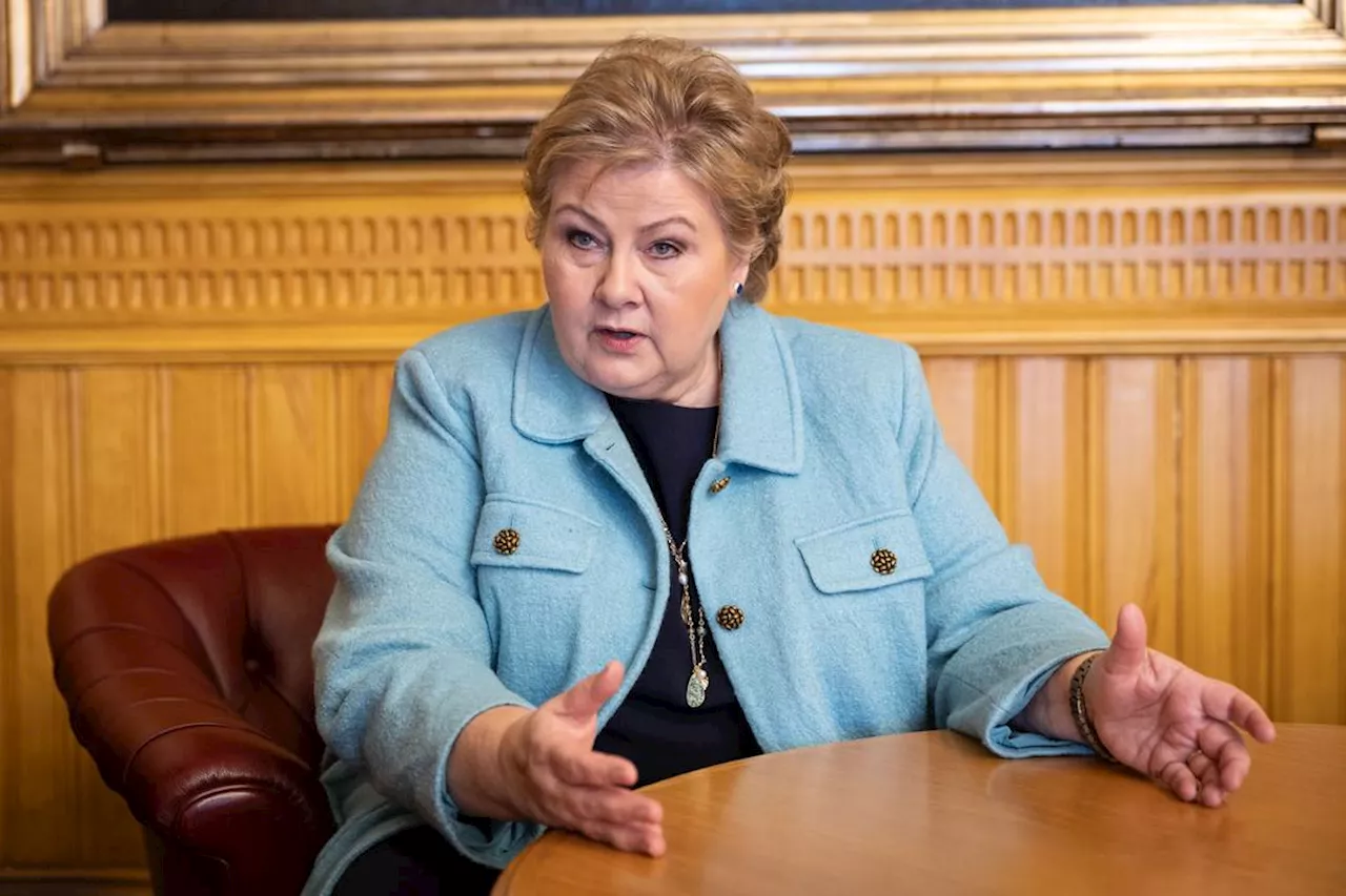 Erna Solberg er tilbake: Vil vinne valget, senke skatter og bekjempe kriminalitet