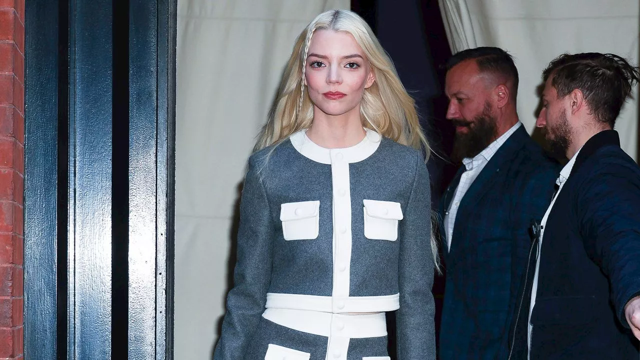 Anya Taylor-Joy lleva el estilo a otro nivel con conjuntos de tendencia en Nueva York