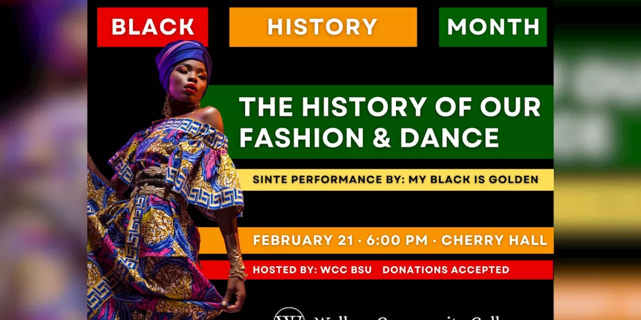 Wallace Community College Celebrates Black History Month with Fashion and Dance Showcase