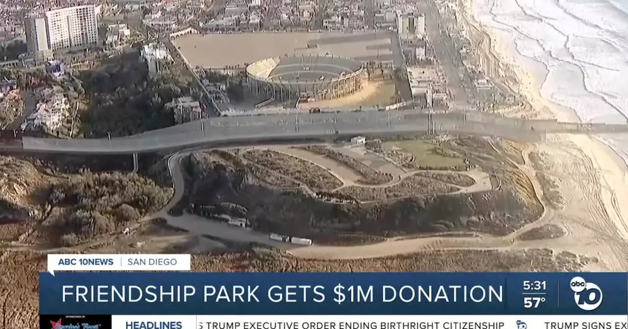 Friendship Park Receives Grant for Future Upgrades Amidst Border Closure