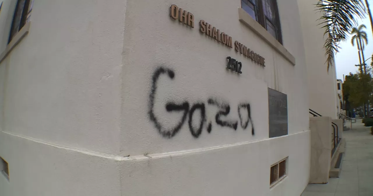 Synagogue, church in San Diego's Bankers Hill vandalized for 2nd time