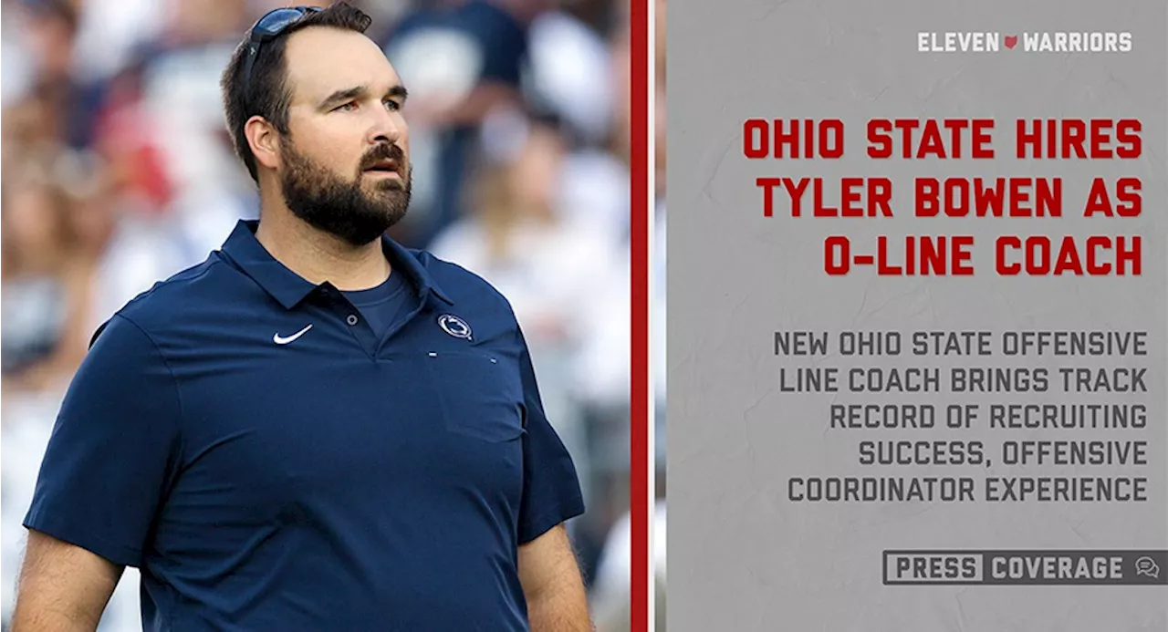 Tyler Bowen Hired as Ohio State Offensive Coordinator