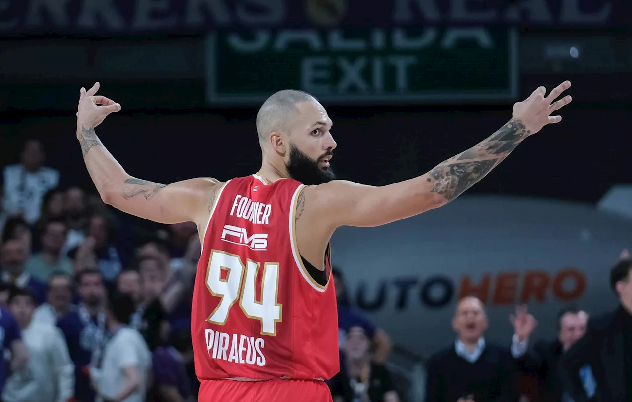 Euroligue : Retour « à émotions » pour Evan Fournier, qui mate le Paris Basket avec l’Olympiakos