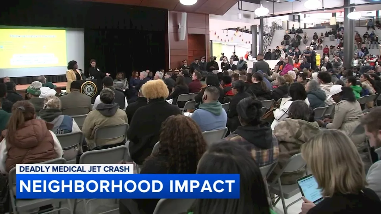 Philadelphia Plane Crash: City Holds Emergency Community Meeting