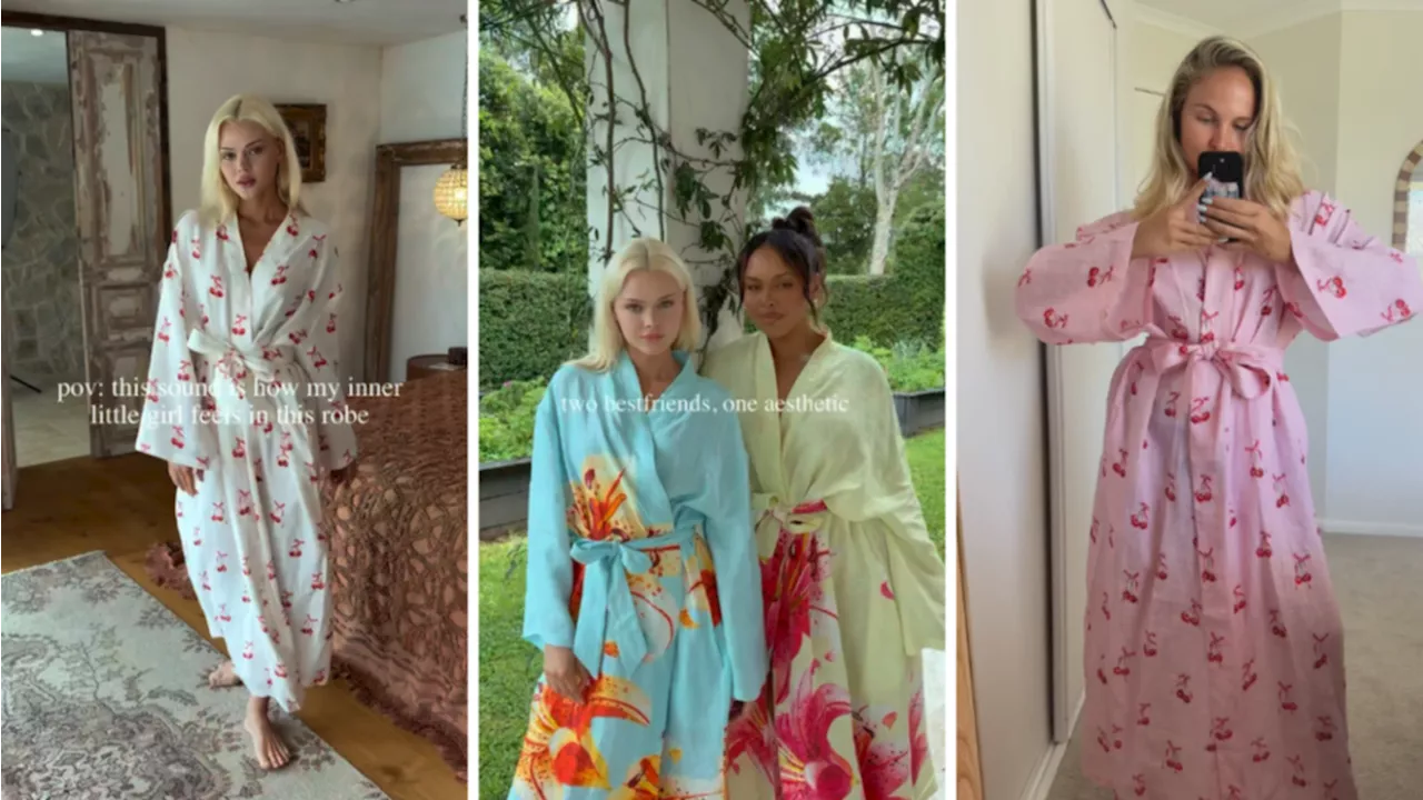 CLB Living's Sold-Out Summer Robe Collection is Back in Stock (and Discounted!)