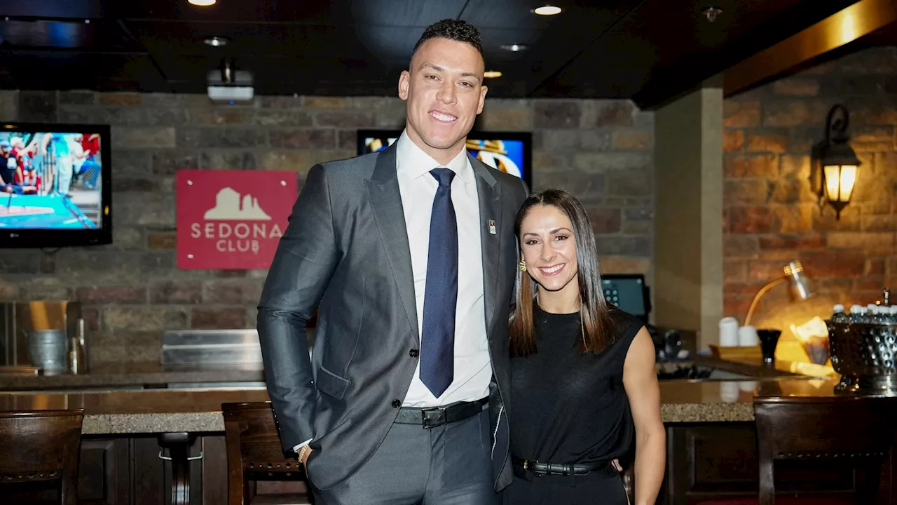 Aaron Judge and Wife Samantha Enjoy 2023 World Series with Make-A-Wish