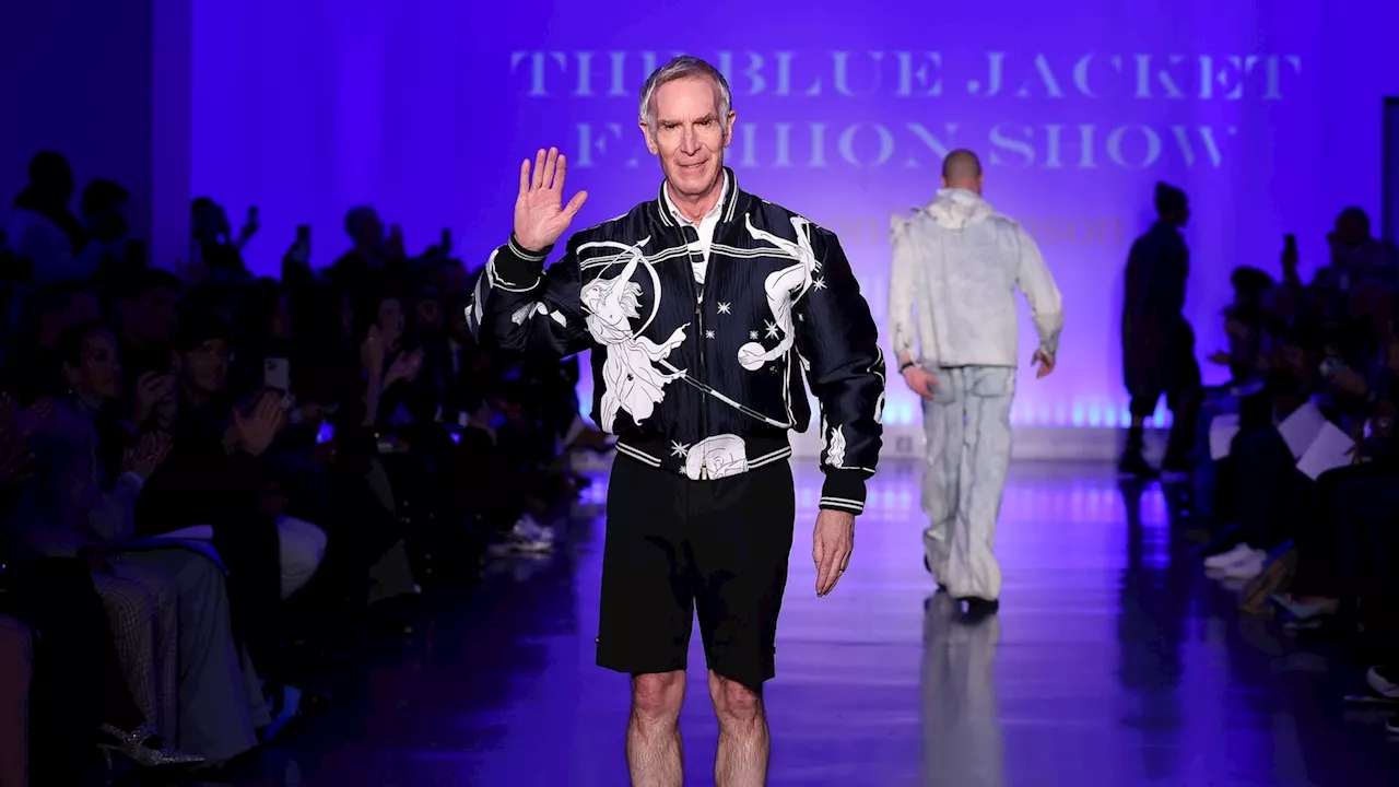 Bill Nye hits the runway at New York Fashion Week