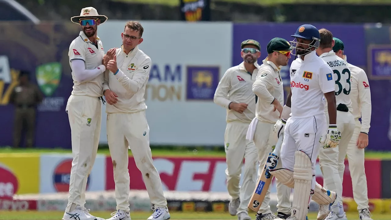 Sri Lanka wins the toss and bats in second cricket test against Australia