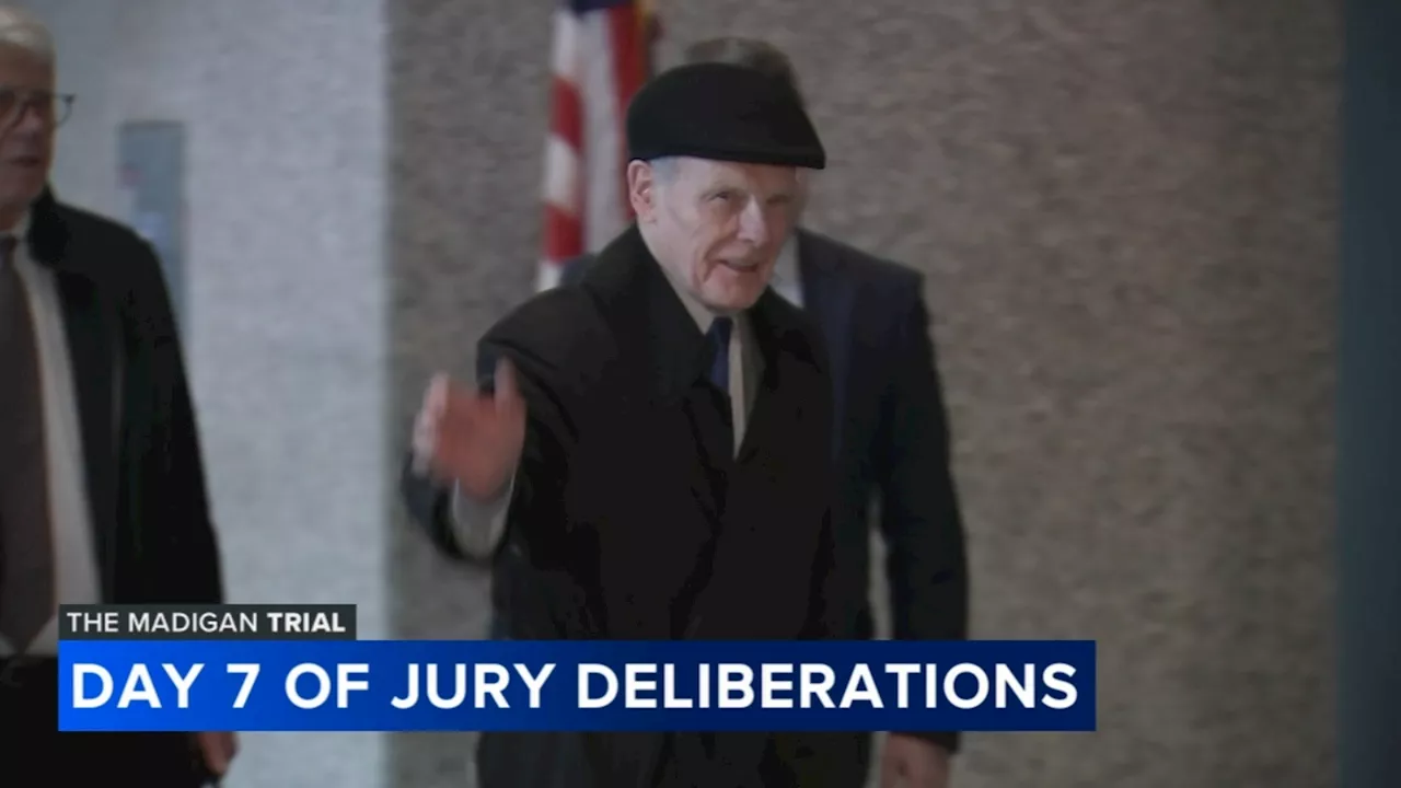 Madigan Jury Deliberates for Seventh Day, Still No Verdict