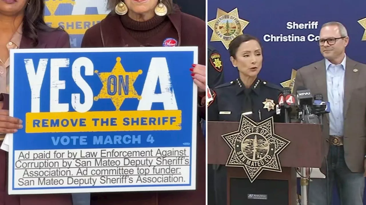 San Mateo County Leaders Urge Vote to Remove Sheriff