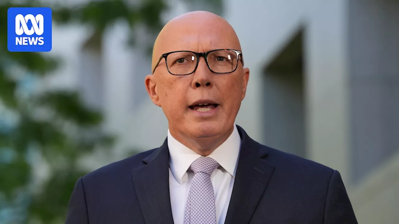 Dutton Backs Trump's Gaza 'Leveling' Plan, Albanese Offers Caution