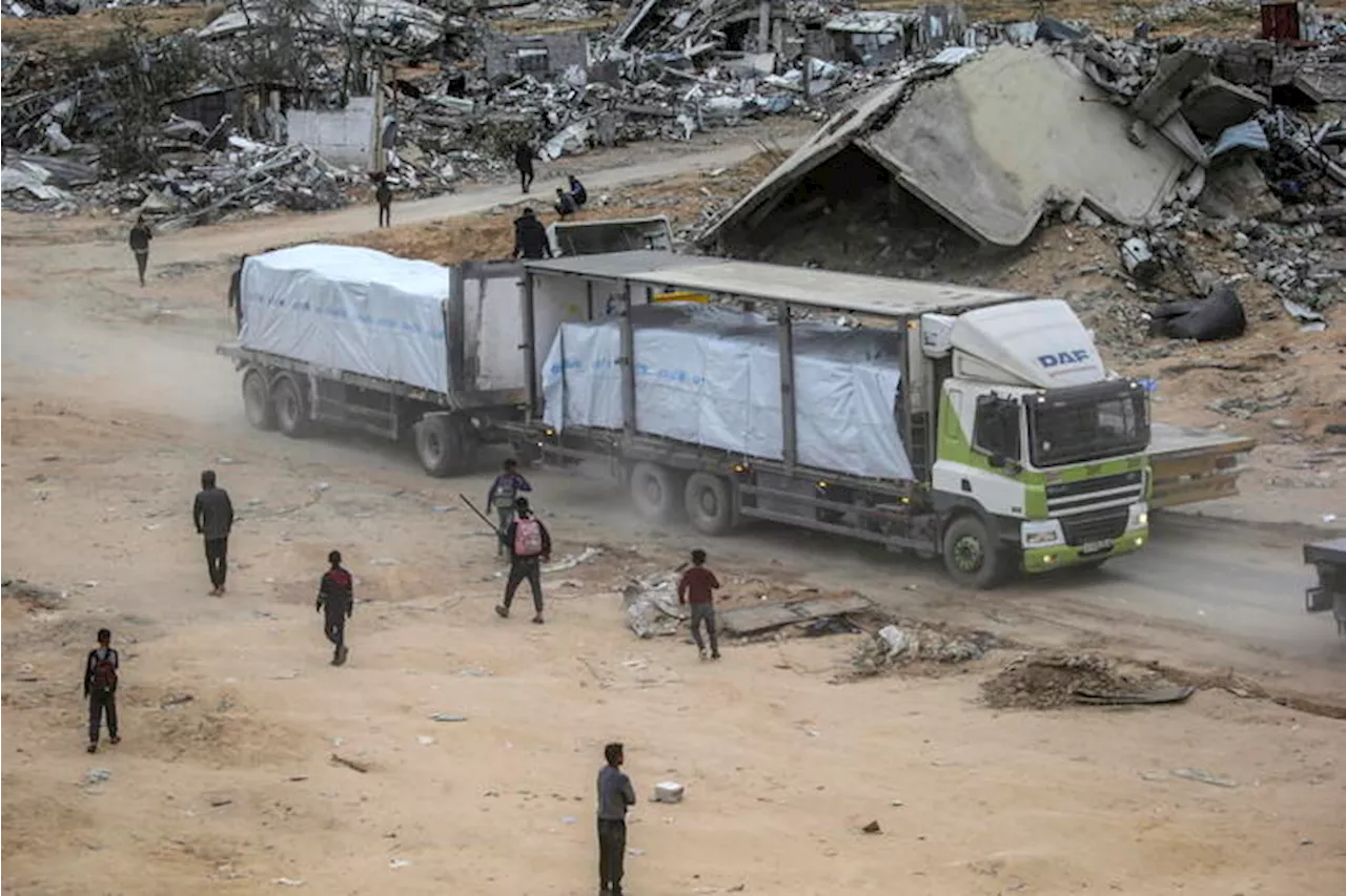 Onu, 'più di 10.000 camion umanitari a Gaza da tregua'