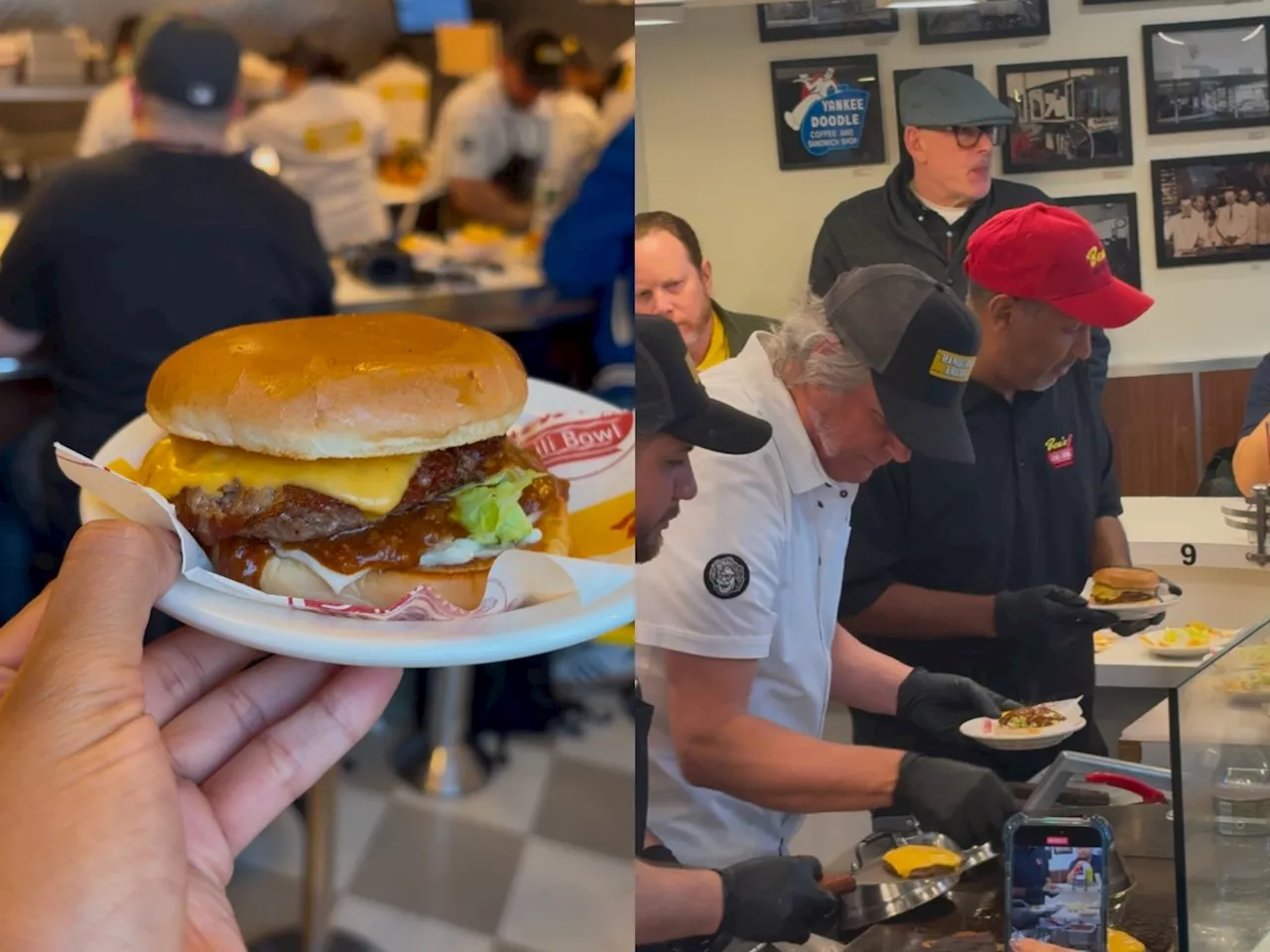 Hamburger America in the West Village Celebrates Black History Month with Ben's Chili Bowl Burger