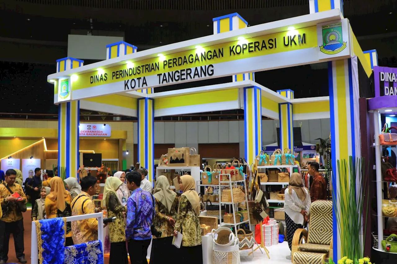 12 UMKM Kota Tangerang Tampil di INACRAFT 2025