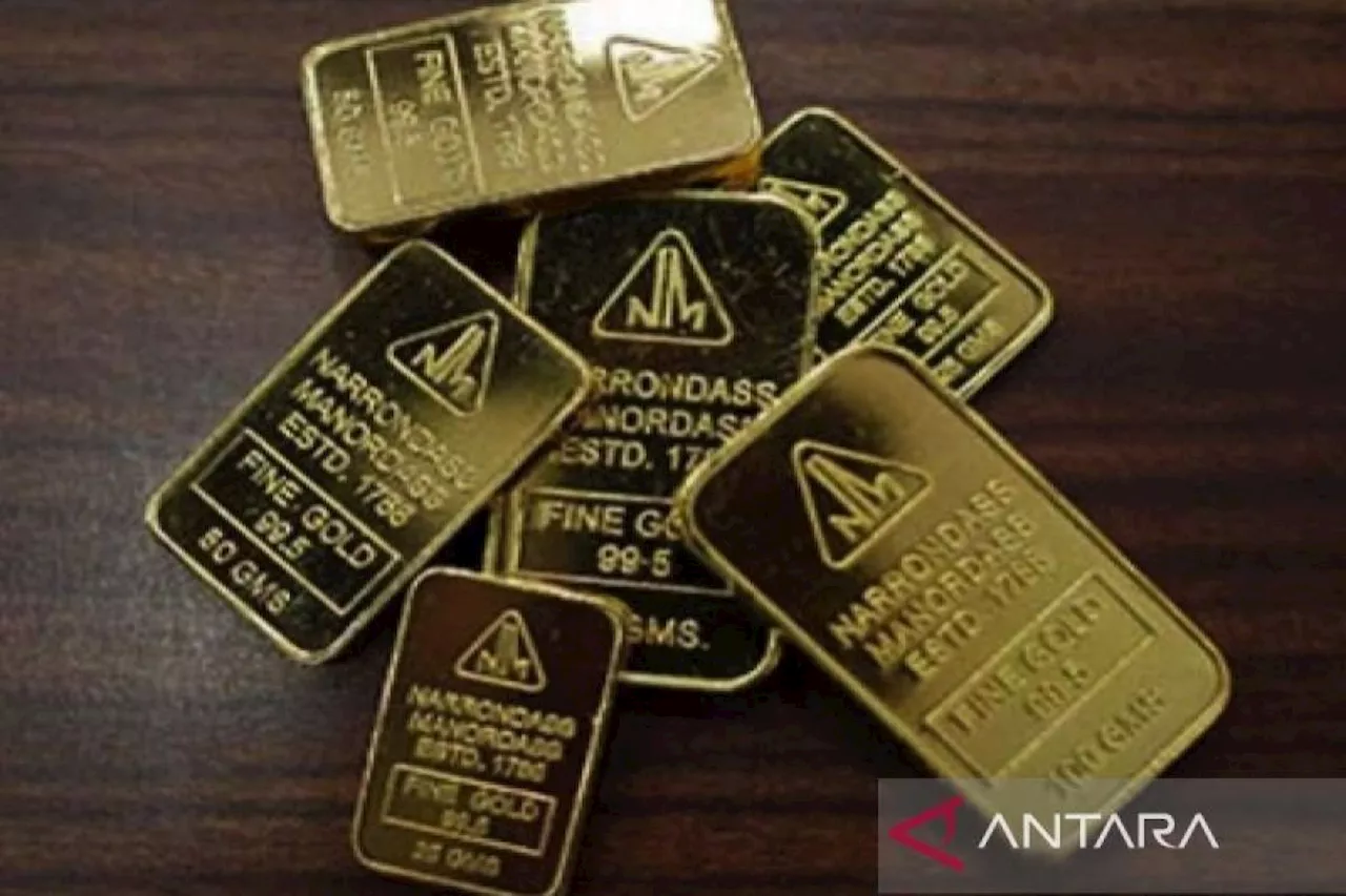 Harga emas Antam naik lagi, sentuh Rp1,670 juta per gram