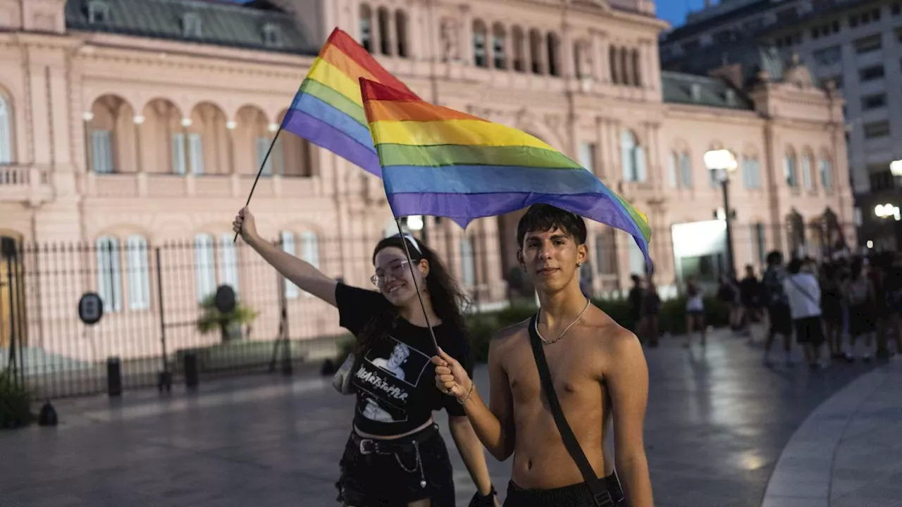 Argentina's president bans gender-affirming care for people under age 18