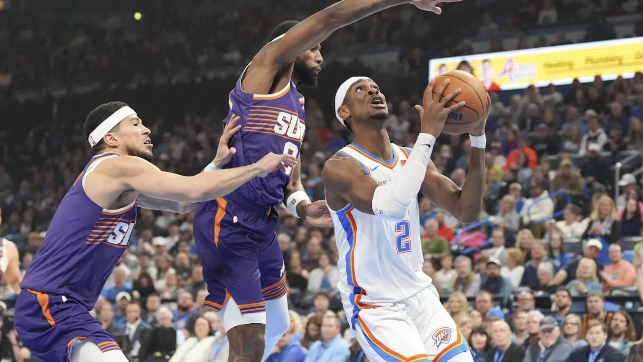 Gilgeous-Alexander Scores 50 Points for Fourth Time in Seven Games, Leads Thunder to Victory