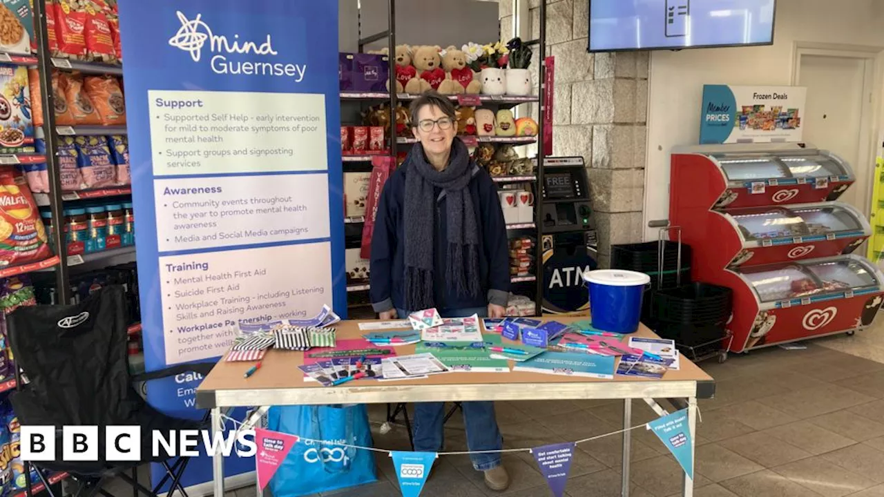 Guernsey Mind hosts information stands on Take Time to Talk Day