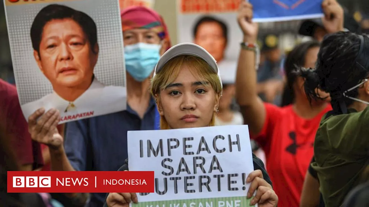 Sara Duterte: Parlemen Filipina memakzulkan wakil presiden, perseteruan Bongbong Marcos dan Duterte kian sengit