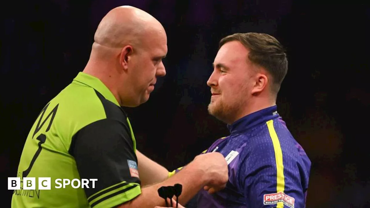 Luke Littler: 'He's not a baby anymore' - Michael Van Gerwen on world champion