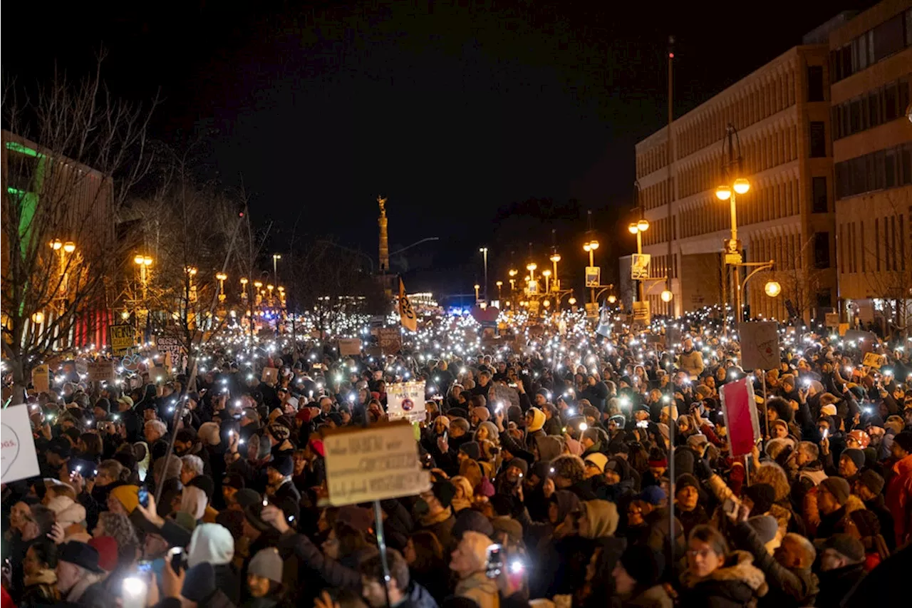 Rekord-Demo gegen Rechts: Berliner mobilisieren wie nie zuvor