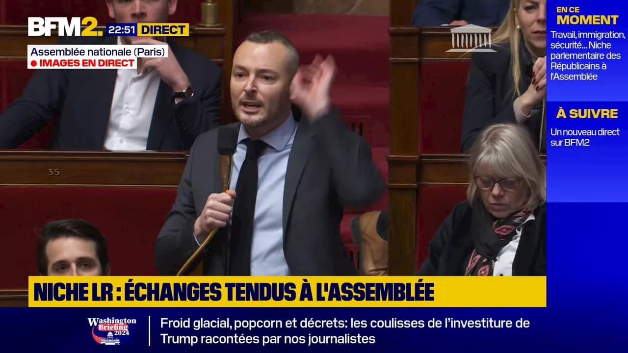 Députée qualifiée d''antisémite notoire': Frédéric Falcon, député RN, ne 'retire' pas ses propos contre l'élue LFI