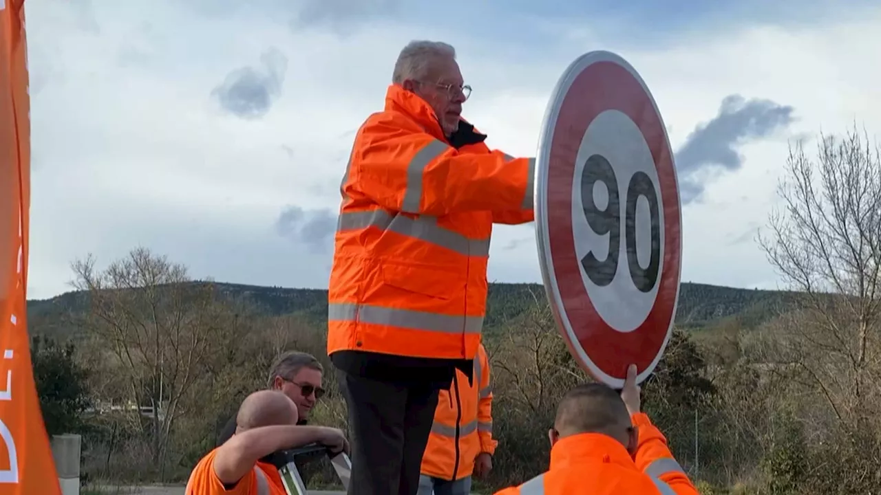 Var : Vitesse à 90 km/h, un bras de fer entre la préfecture et le département