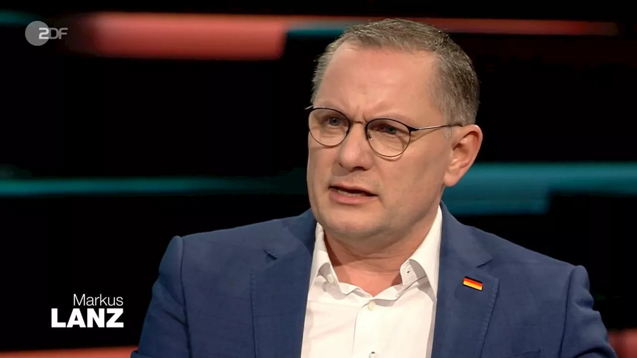 Zoff bei Markus Lanz: Als es um Höcke geht, wird der AfD-Chef wütend