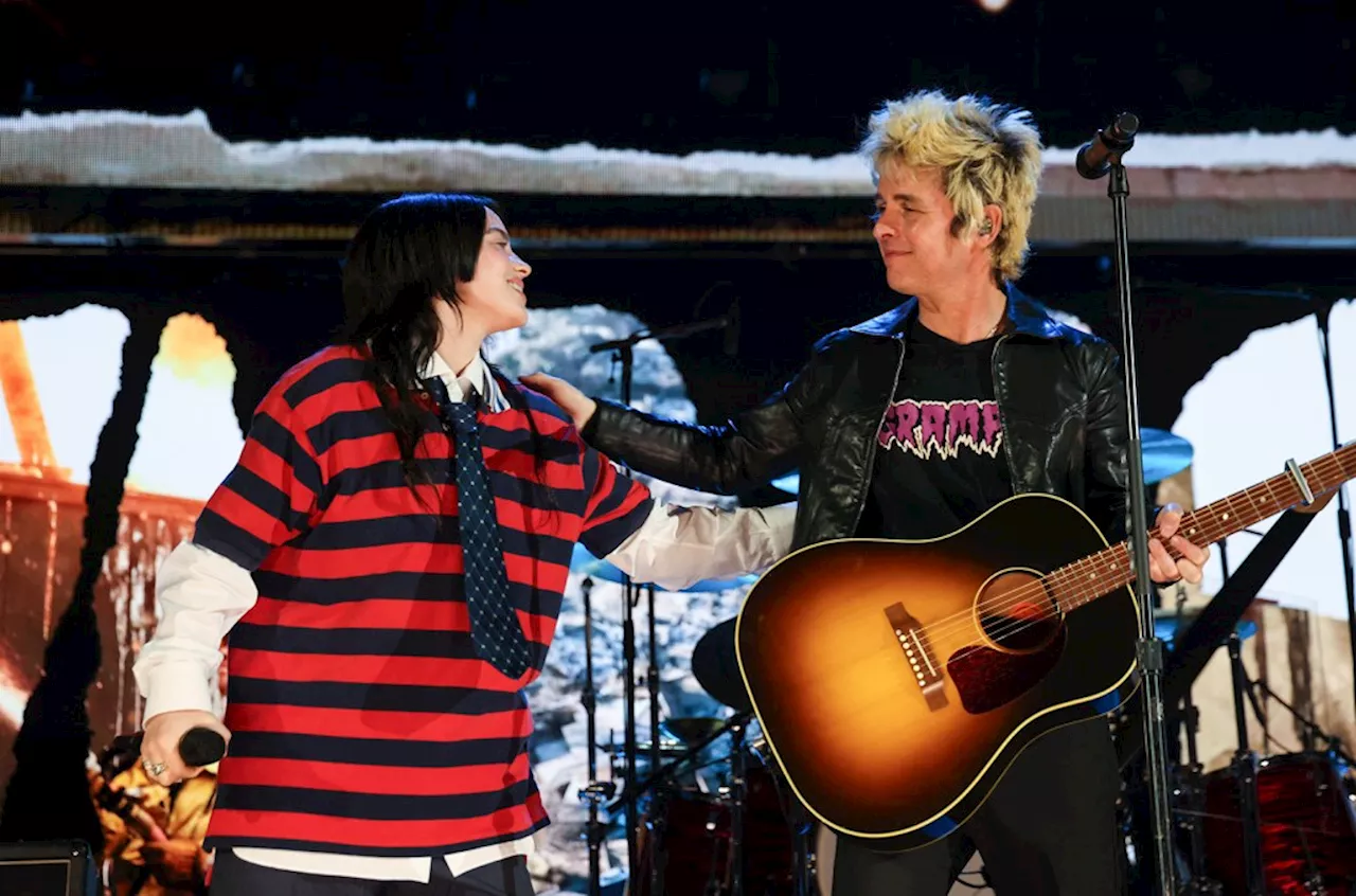 Billie Eilish and Billie Joe Armstrong Team Up for California Fire Relief Concert