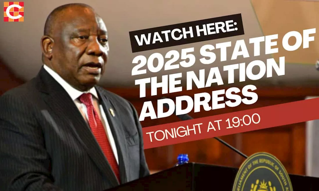 Watch live: 2025 State of the Nation Address