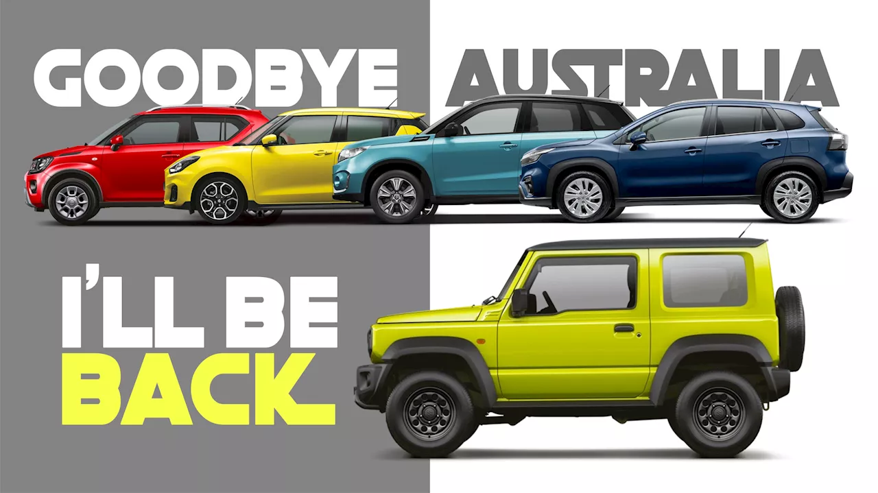 Five Suzuki Models Discontinued in Australia Due to Safety Regulations